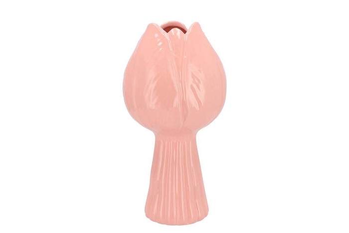 <h4>Tulip Pink Vase Tulip 17x17x32cm Nm</h4>