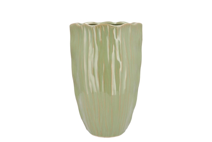 <h4>Lima Pistache Vase Long 21x21x35cm</h4>