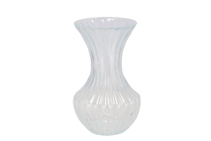 <h4>Taylor Clear Vase Cone Neck Ass 10x18cm</h4>