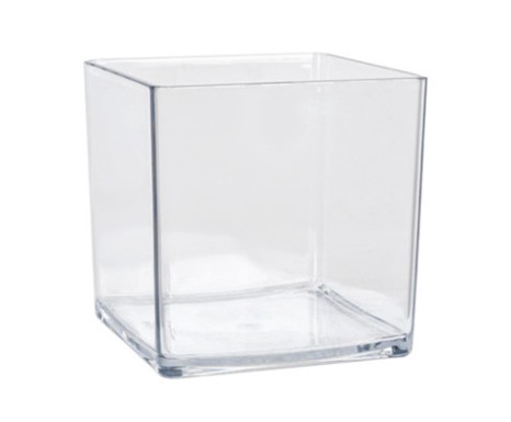 <h4>VASO EM ACRILICO 15CM TRANSPARENTE</h4>