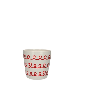 Opruiming Moederdag Keramiek Curly d10.5*9.5cm