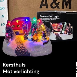 Kerst Camper Med Party Led Light