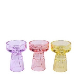 Glas Vaas Strik d10*8cm