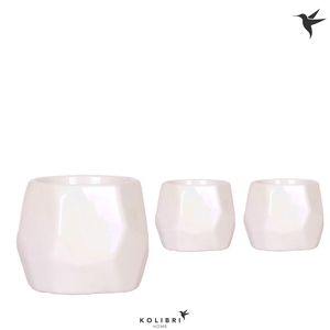Kolibri Home Pearl pot travertine