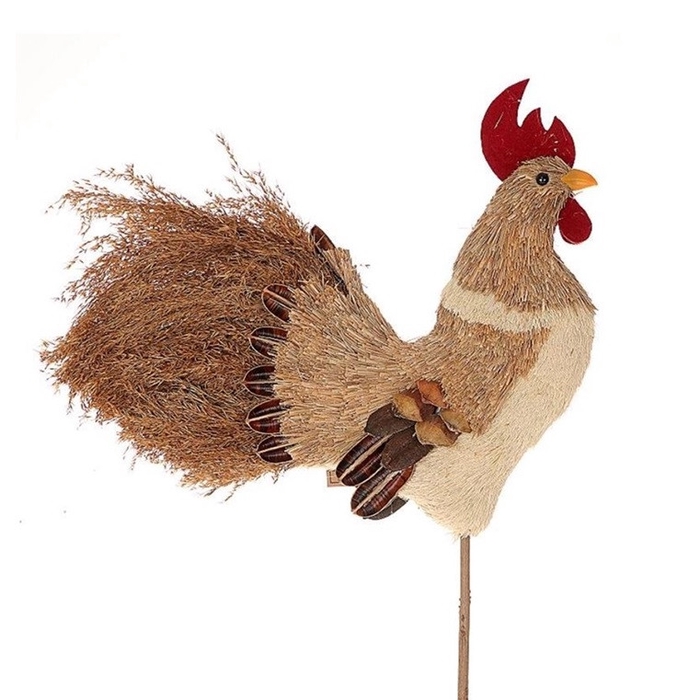 <h4>Easter Stick 50cm rooster 38cm</h4>