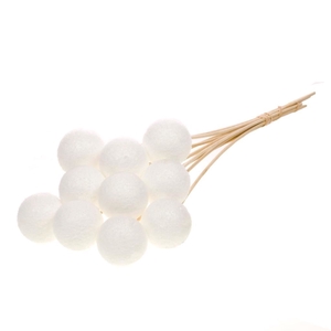 snwball 6cm o/s sb white