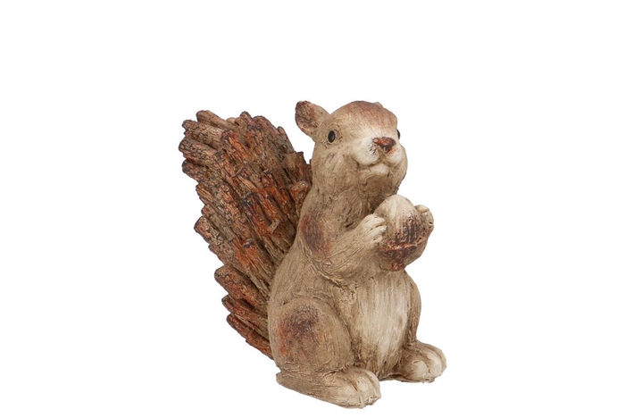 <h4>Wonderland Scottish Brown Squirrel Peanut 11x6x20cm</h4>