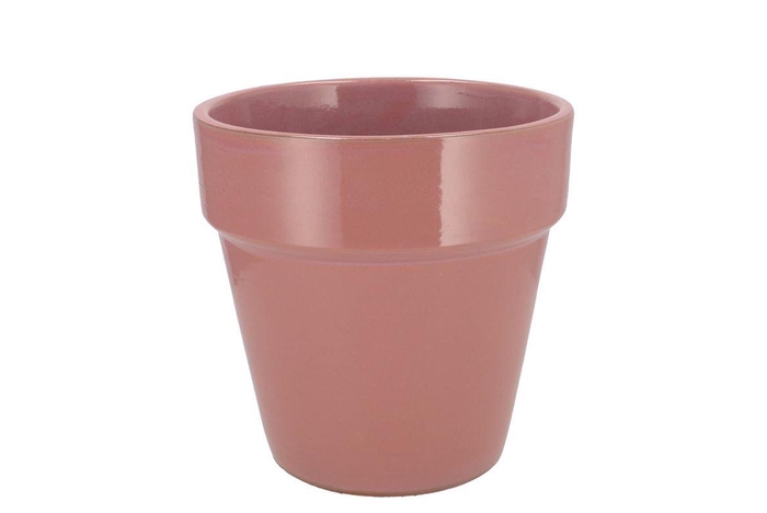<h4>Ebbi Moss Pink Pot Glaze 17x17cm Nm</h4>