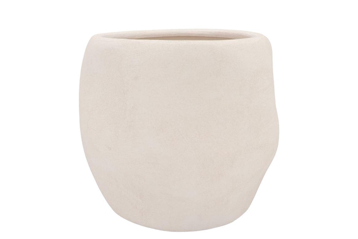 <h4>Lisboa White Pot 30x30x26cm</h4>