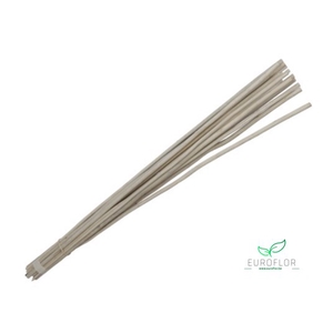 JUTE STICK BLEACHED 100CM 15PCS