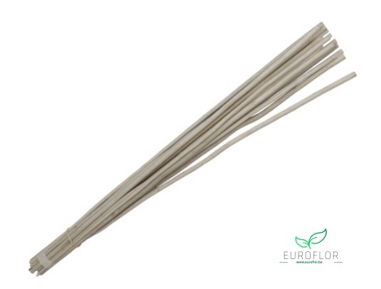 JUTE STICK BLEACHED 100CM 15PCS