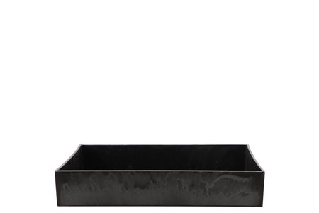 <h4>Melamine Grey Bowl Square 25x25x3cm</h4>