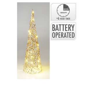 Kerst LED boom d12*40cm+timer