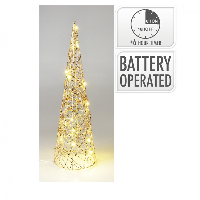 <h4>Kerst LED boom d12*40cm+timer</h4>