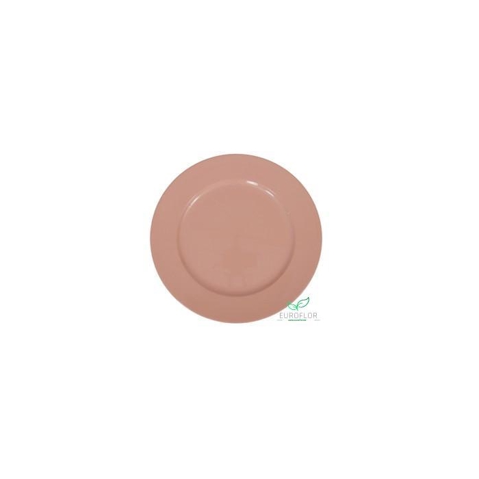 <h4>PLASTIC PLATE ORANGE D33</h4>