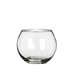 Glass vase Ball d10/7*8cm