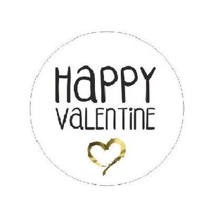 Valentine Sticker 39mm x250 Valentine