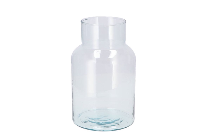 <h4>Glass Vase Recycled 14x26 Cm</h4>