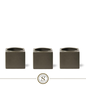 Creations) Belicia Keramiek Dark Grey