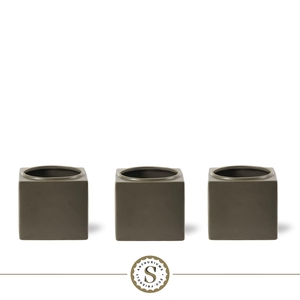 Creations) Belicia Keramiek Dark Grey