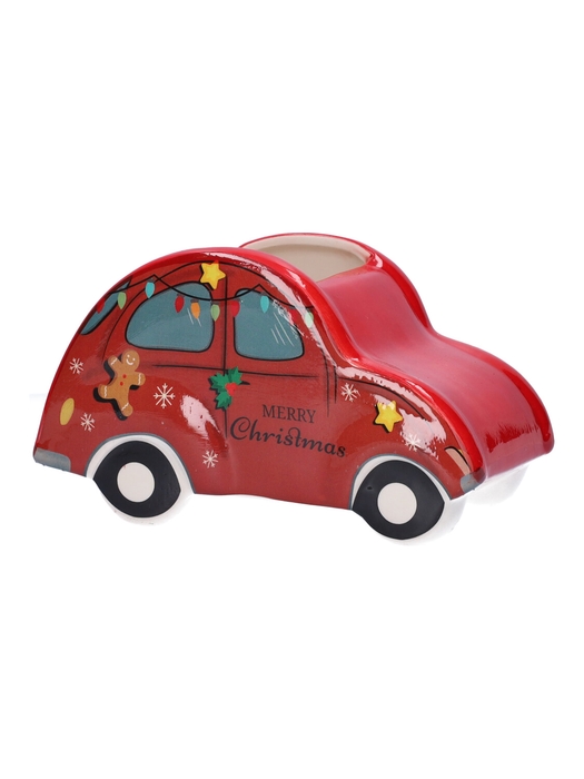 DF11-710280200 - Planter Navidad1 14.3x8x8.5 red