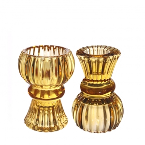 Homedeco Candle holder Duo d06*8cm