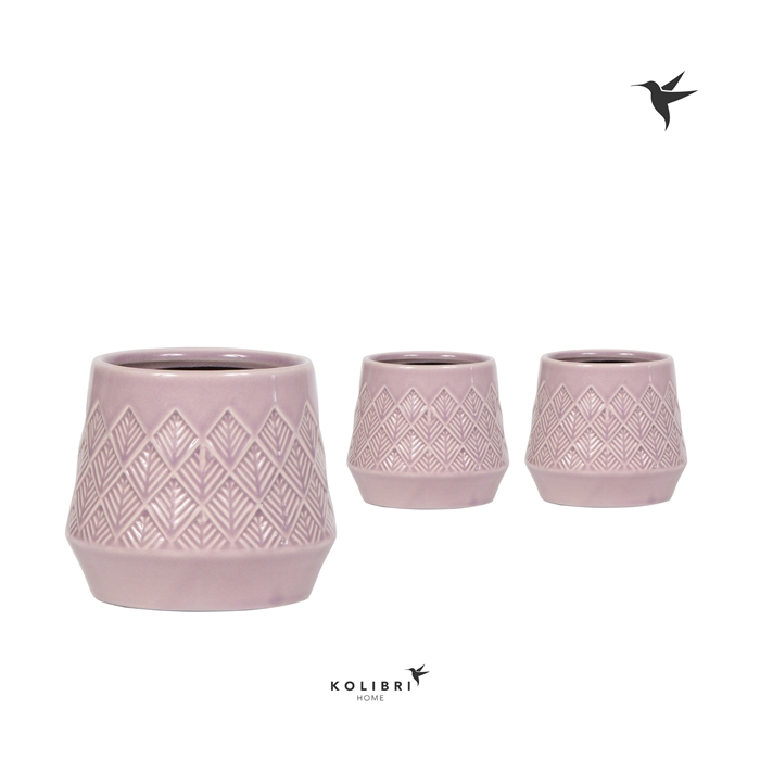 <h4>Kolibri Home Bohemian pot pink</h4>