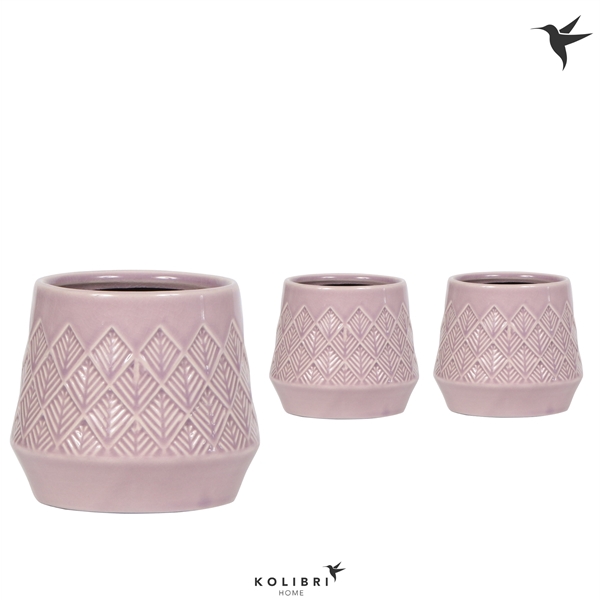 <h4>Kolibri Home Bohemian pot pink</h4>