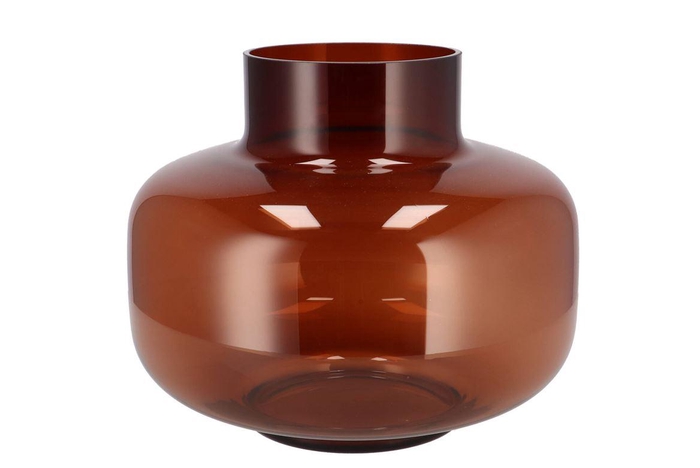 <h4>Filou Brown Vase Neck 30x25cm</h4>