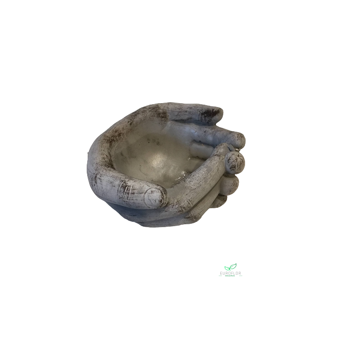 <h4>HAND GREY 16,3*15,8*H9,2</h4>