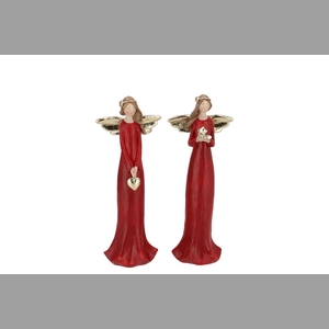 Belly Jolly Red Xmas Angel 8x6x21cm