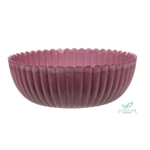 MELAMINE BOWL PINK D25X9