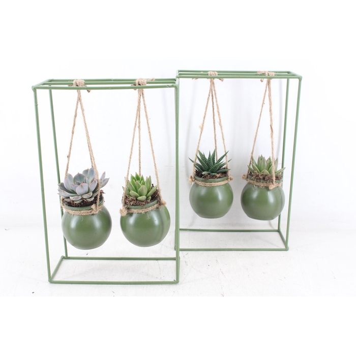 <h4>Arr2 Mb - Groen Ijzer Rek 2glas</h4>