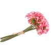 Silk Poppy Bouquet Pink/white 9x 33cm