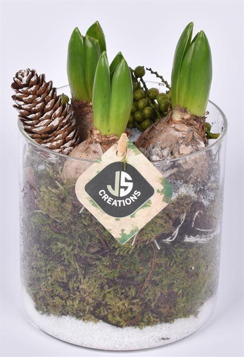 <h4>Glas cilinder 13cm</h4>