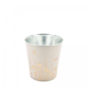 Zink Alossi pot d13*13cm