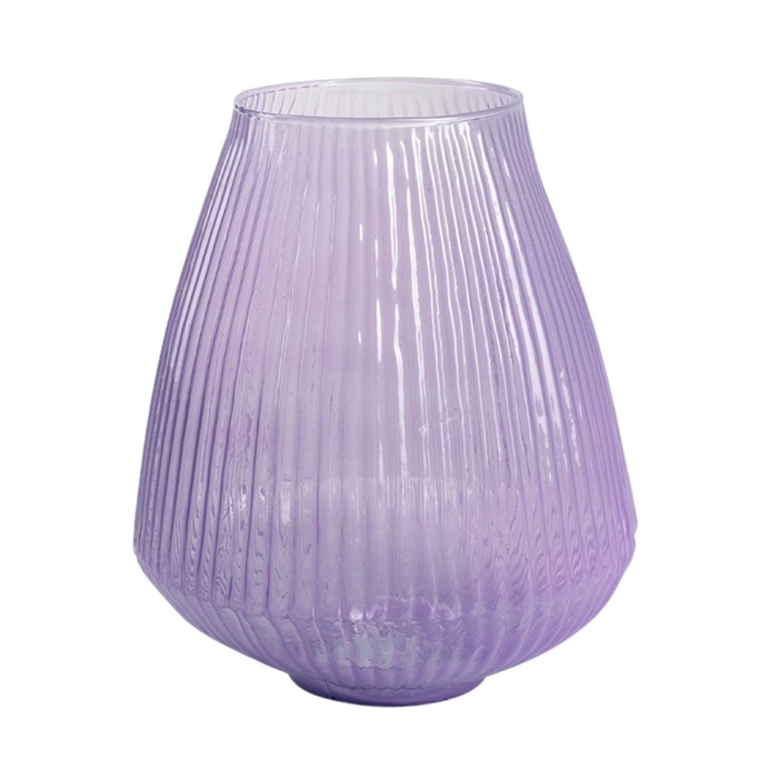 Glass vase marbella d25 29cm