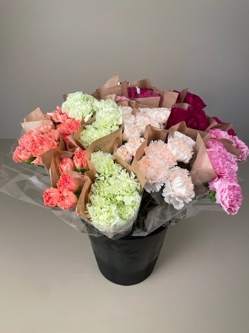 Bouquet Mono Rozen mix 40 cm