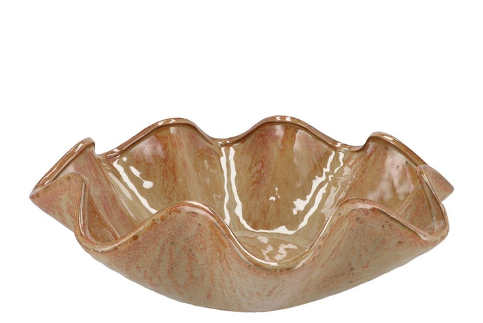 <h4>Annecy Caramel Bowl 46x46x14cm</h4>
