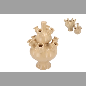 Rotterdam Sand Vase Tube 25x25x36cm Nm
