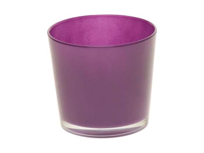 <h4>DF02-882892300 - Pot Nashville d13.3xh12.5 dark purple</h4>