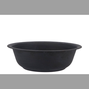 Zinc Basic Black Bowl 32x10cm Nm
