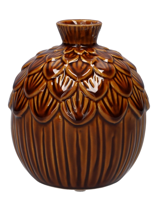 <h4>DF03-751623900 - Bottle Felix d4/12.3xh14 brown</h4>
