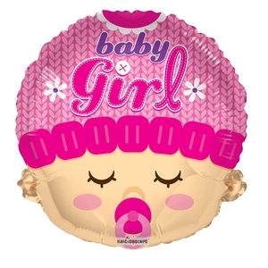 Party! Balloon Baby Girl 45cm