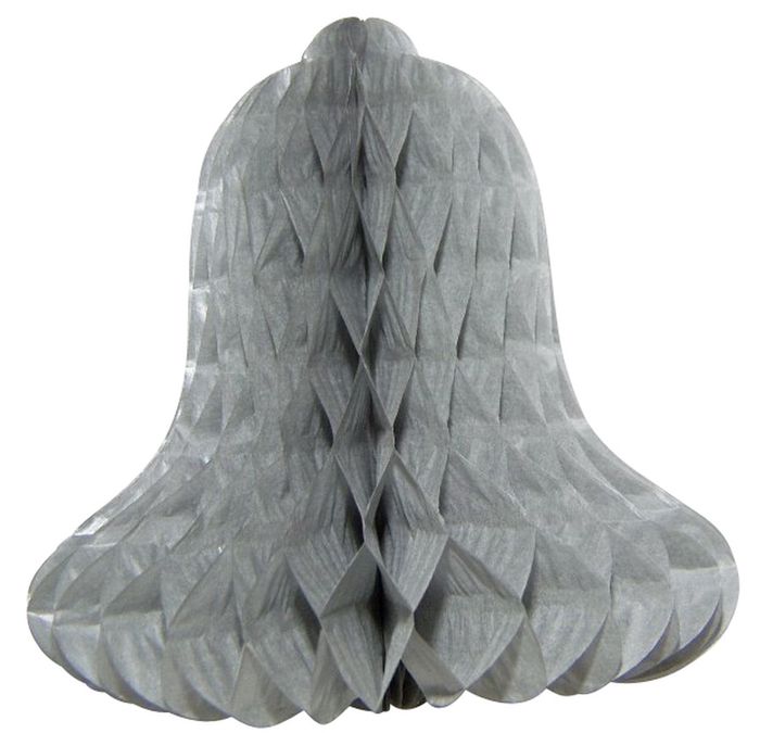 <h4>DF12-PH-21-2G - 2 paper honeycomb bells 21cm grey</h4>