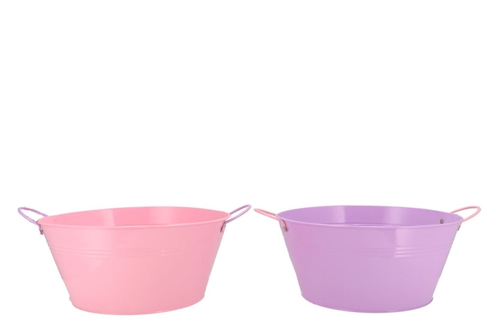 <h4>Zinc Basic Lila/pink Ears Bowl 30x14cm</h4>