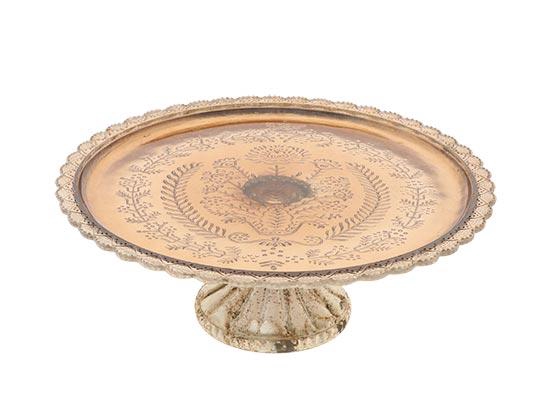 Cake Plate Dro H11.5D30.5