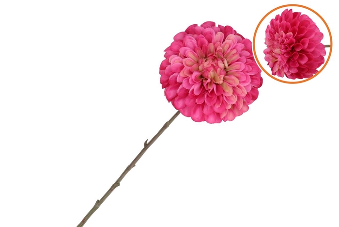 <h4>Silk Dahlia Bold Pink 68cm</h4>