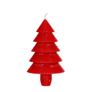 Kaars kerstboom d07*12cm