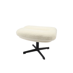 Lounge Footstool Teddy Natural 56x45x40cm